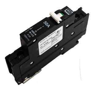 Disjoncteur Midnite Solar 150V/300V 50A DC à rail DIN – Ecosolaris Midnite Solar 150/300VCC 50A