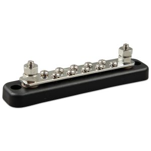Barre omnibus 2 borniers et 10 vis – 70V/150A de Victron energy – Ecosolaris Victron Energy 70V 150A